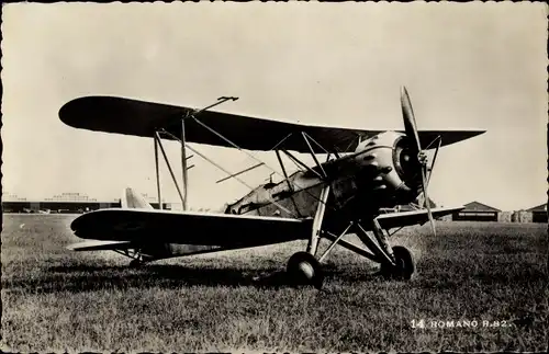 Ak Romano R 82, Biplane d'entrainement et d'acrobatie, Moteur Salmsor 280 CV