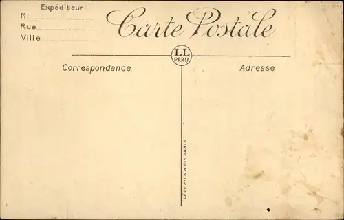 Stadtplan Ak Marseille Bouches du Rhône, Vue Generale, Parc Borely