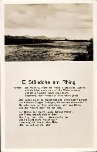 Lied Ak E Stöndche am Thing, Hans Ohlenhardt