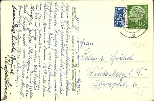 Ak Mainz am Rhein, Christuskirche und Kaiserstraße