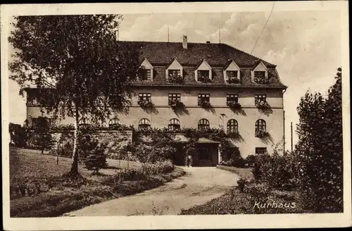 Ak Paudritzsch Leisnig Sachsen, Kurhaus, Außenansicht, Erholungsheim, Bes. Krankenkassenverband