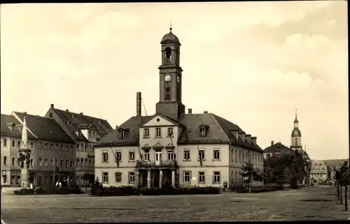 Ak Rochlitz an der Mulde, Rathaus