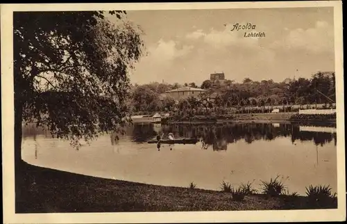 Ak Apolda in Thüringen, Lohteich