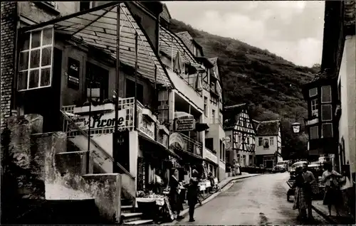 Ak Kamp Bornhofen am Rhein, Burgenstraße, Gasthaus Krone