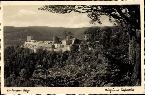 Ak Geislingen an der Steige, Burgruine Helfenstein