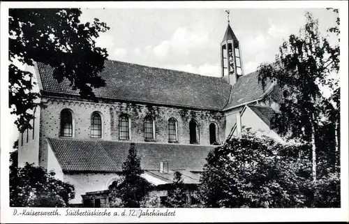 Ak Kaiserswerth Düsseldorf am Rhein, Suitbertuskirche