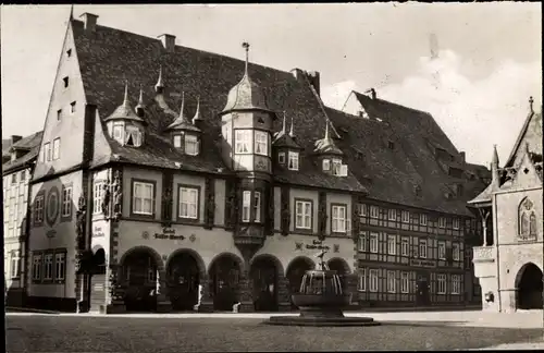 Ak Goslar am Harz, Kaiser Worth, Marktplatz