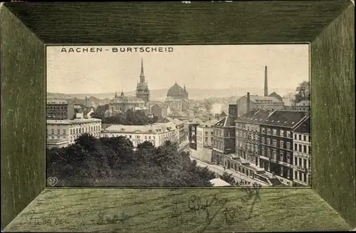 Ak Burtscheid Aachen Nordrhein Westfalen, Teilansicht der Stadt