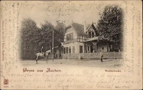 Ak Aachen in Nordrhein Westfalen, Waldschänke