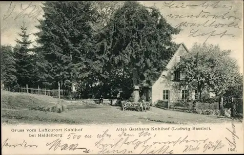 Ak Kohlhof Heidelberg am Neckar, Altes Gasthaus Kohlhof