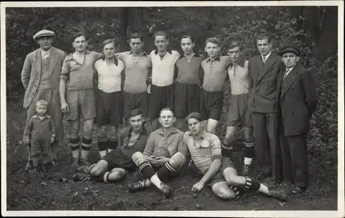 Foto Ak Pasing München, Fußballmannschaft, Gruppenbild