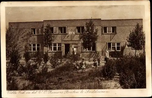 Ak Soestduinen Utrecht, Villa Eik in het V. O. Zomers Buiten