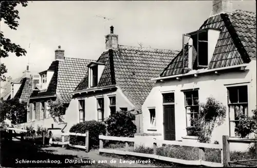 Ak Schiermonnikoog Friesland Niederlande, Dorpshuis aan de Langestreek