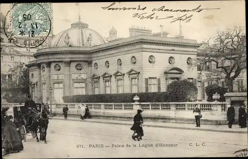 Ak Paris, Palais de la Légion d'Honneur