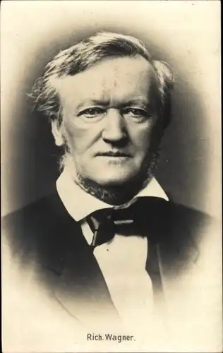 Ak Komponist, Dramatiker und Dichter Richard Wagner, Portrait