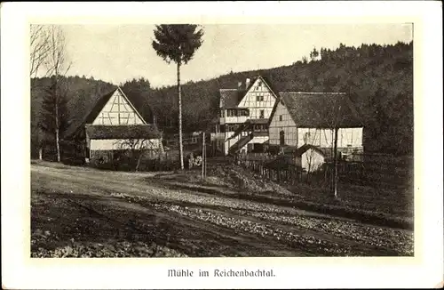 Ak Kanton Bern, Mühle im Reichenbachtal