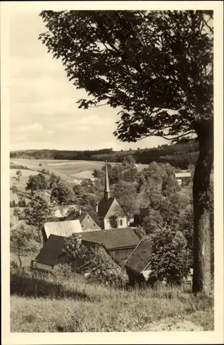 Ak Wohlbach Oelsnitz im Vogtland, Gesamtansicht