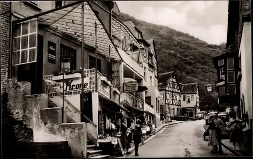 Ak Kamp Bornhofen am Rhein, Burgenstraße, Gasthaus Krone