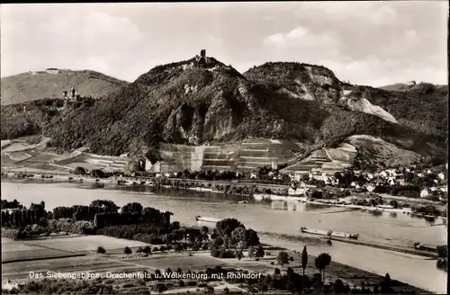 Ak Königswinter am Rhein, Drachenfels