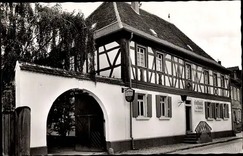 Ak Schifferstadt Rhein Neckar in Rheinland Pfalz, Gasthaus zur Kanne