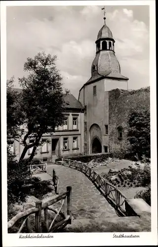 Ak Kirchheimbolanden in der Pfalz, Stadthausturm
