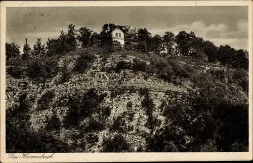 Ak Bad Kösen Naumburg an der Saale, Himmelreich, Berg