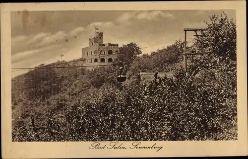 Ak Bad Sulza in Thüringen, Sonnenburg