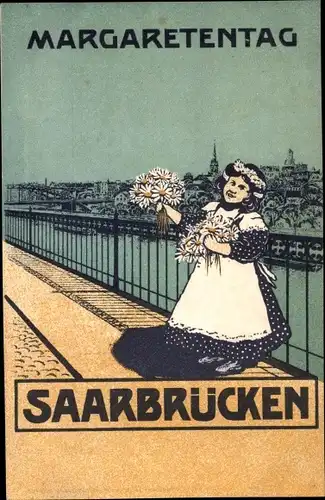 Künstler Ak Saarbrücken im Saarland, Margaretentag