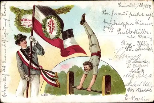 Litho Gut Heil, Turner am Barren, Turnverein