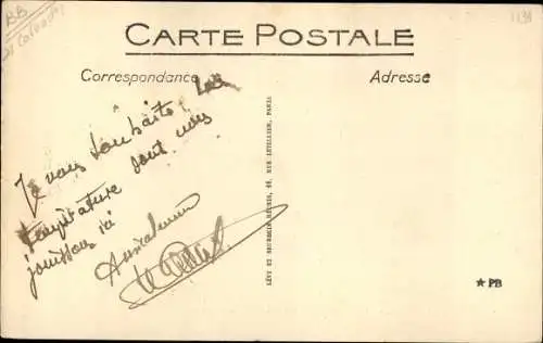 Ak Hermanville Calvados, Dernieres Villas vers Ouistreham