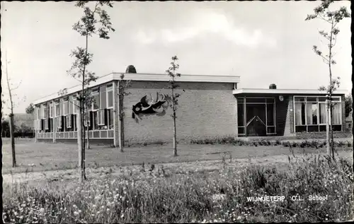 Ak Wijnjeterp Friesland Niederlande, O. L. School