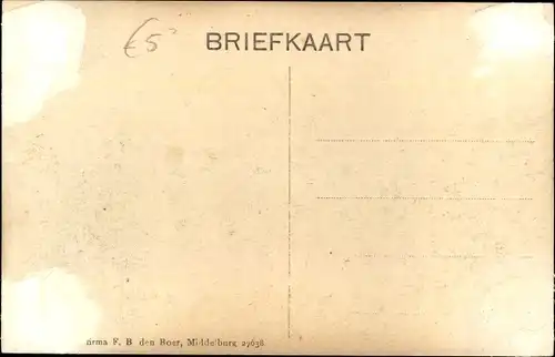 Ak Cuijk Nordbrabant, Watersnood 1920, Ondergeloppen boerderijen te Nieuwwinkel