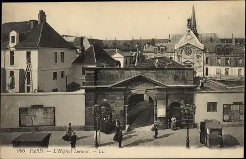 Ak Paris VII. Arrondissement Palais Bourbon, L'Hôpital Laennec