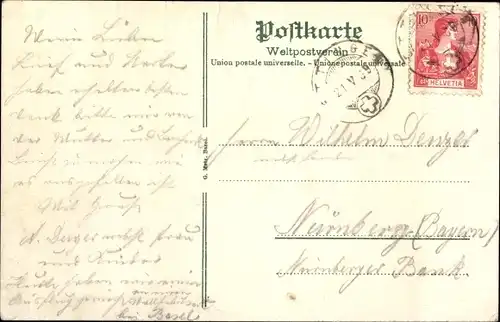 Buchstaben Ak Metzerlen Mariastein Kanton Solothurn, Buchstabe M, Ortsansichten