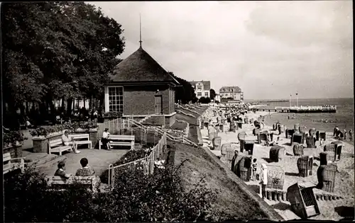 Ak Wyk auf Föhr Nordfriesland, Promenade