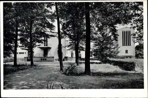 Ak Großkrotzenburg, Blick aufs Missionshaus Kreuzburg