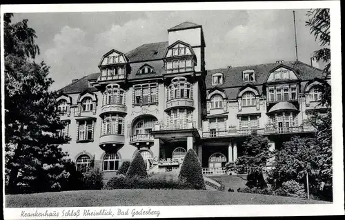 Ak Bad Godesberg Bonn, Krankenhaus Schloss Rheinblick