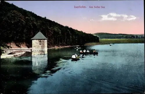 Ak Iserlohn im Märkischen Kreis, Am Seiler See