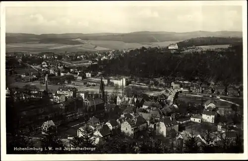 Ak Hohenlimburg Hagen Ruhrgebiet, Ort mit Jugendherberge