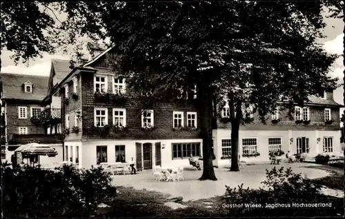 Ak Schmallenberg im Hochsauerland, Jagdhaus Wiese
