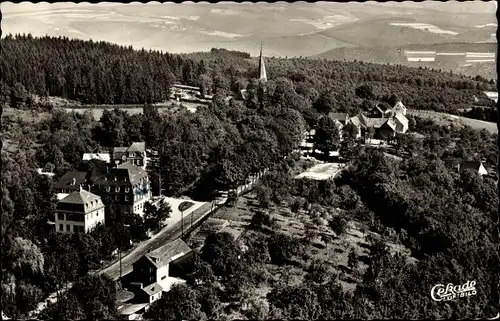 Ak Wittgenstein im Kreis Siegen, Vogelschau