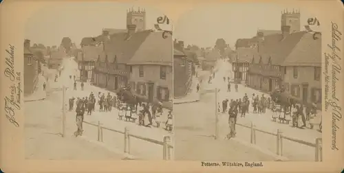 Stereo Ak Potterne Wiltshire England, Street Scene