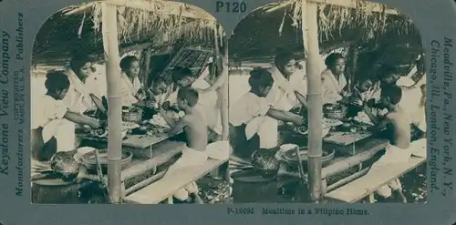 Stereo Ak Philippinen, Mealtime in a Filipino Home
