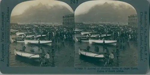 Stereo Ak Kapstadt Cape Town Südafrika, Arrival of Fishing Boats