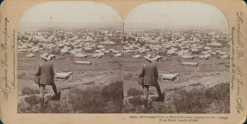 Stereo Ak Bloemfontein Südafrika, Stadtpanorama