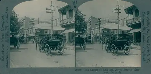 Stereo Ak Hamilton Bermuda, Corner of Reid and Queen Streets