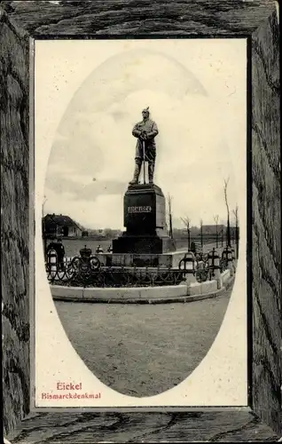 Passepartout Ak Eickel Herne im Ruhrgebiet, Bismarckdenkmal