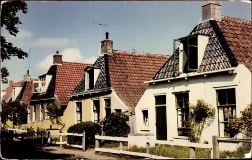 Foto Schiermonnikoog Friesland Niederlande, Ortsansicht, Häuser