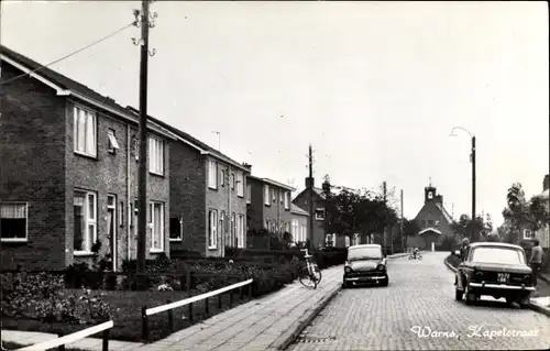 Ak Warns Súdwest-Fryslân Friesland Niederlande, Kapelstraat, Autos