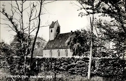 Ak Veenwouden Friesland Niederlande, Ned. Herv. Kerk